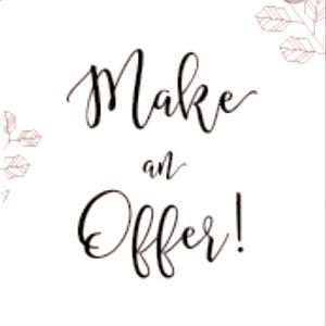 All Reasonable Offers are Welcome ❤